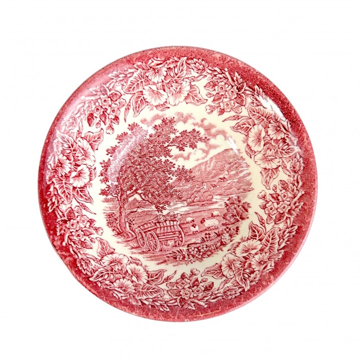 Салатник персональный Английская деревня, Ironstone. Англия