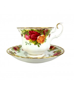 Чайная пара  Old Country Roses, Royal Albert. Англия