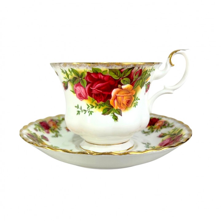 Чайная пара  Old Country Roses, Royal Albert. Англия