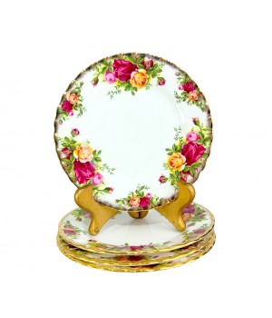 Тарелки пирожковые Old Country Roses, Royal Albert. Англия