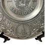 Декоративная тарелка Saarlouis, олово. Германия