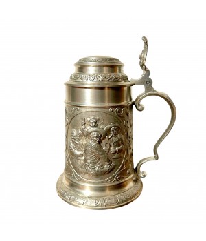 Кружка пивная, оловянная Таверна, SKS. Германия