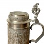 Кружка пивная, оловянная Рыцарь, BMF. Германия