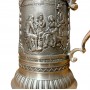 Кружка пивная, оловянная Разговор в таверне, DNL. Германия