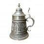 Кружка пивная, оловянная Сотворение мира, Etain Pewter Tin. Германия