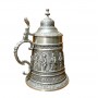 Кружка пивная, оловянная Сотворение мира, Etain Pewter Tin. Германия