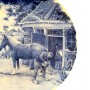 Декоративная тарелка Delft. Голландия