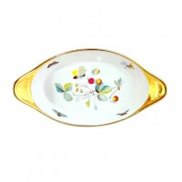Блюдо жаропрочное, фарфор Royal Worcester. Англия 