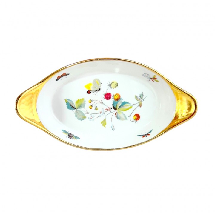 Блюдо жаропрочное, фарфор Royal Worcester. Англия 