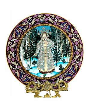 Декоративная тарелка Русские сказки The snow maiden, Снегурочка, Villeroy&Boch, Heinrich. Германия