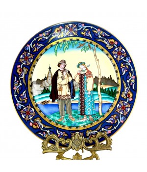 Декоративная тарелка Русские сказки, Снежная королева, Villeroy&Boch, Heinrich. Германия