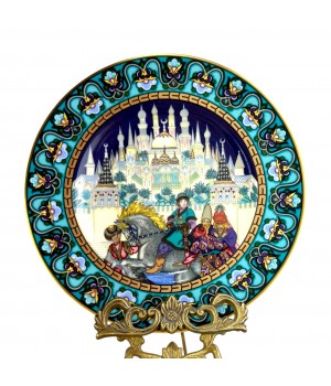 Декоративная тарелка Русские сказки Firebird, Жар-Птица, Villeroy&Boch, Heinrich. Германия