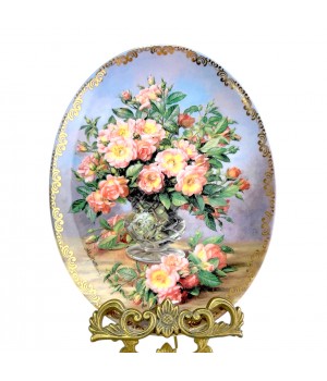 Декоративная тарелка Gentle touch, Нежное прикосновение, Royal Worcester. Англия