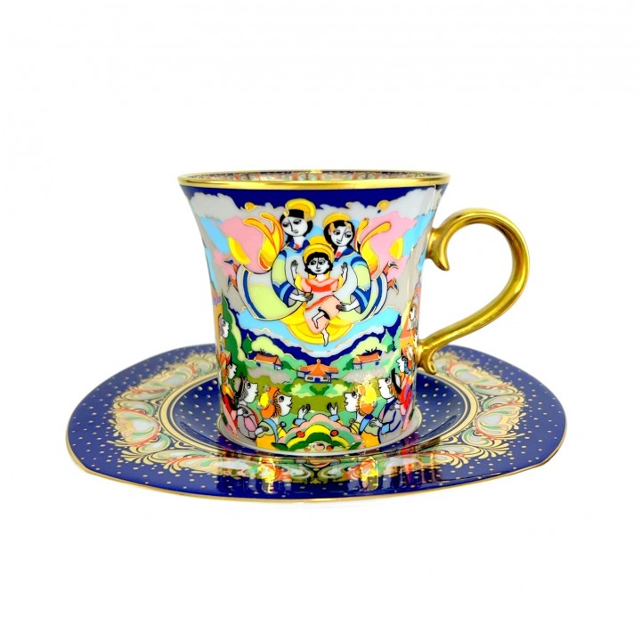 Чайная пара, Рождество 2005 год, Rosenthal 1001 ночь, Studio-linie. Германия