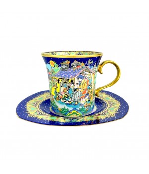  Чайная пара, Рождество 2004 год, Rosenthal 1001 ночь, Studio-linie. Германия