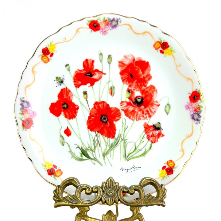 Декоративная тарелка Полевой мак, Royal British Legion. Англия