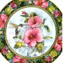 Декоративная тарелка Императорская Колибри, Royal Doulton. Англия