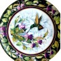 Декоративная тарелка Ягодная Колибри, Royal Doulton. Англия