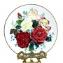 Декоративная тарелка Ароматная Глори, Franklin Mint. Англия
