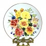  Декоративная тарелка Лучистый восход солнца, Franklin Mint. Англия