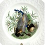 Декоративная тарелка Селезень и утка, John James Audubon, кракелюр. США