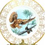 Декоративная тарелка Восточная сова Ворчун, Edward Marshall Boehm. США