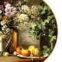 Декоративная тарелка Натюрморт с полевыми цветами Royal Mosa. Голландия