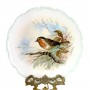  Декоративная тарелка Птицы, Зарянка, Royal Albert. Англия