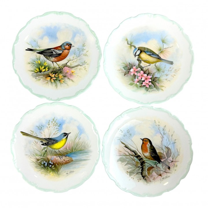 Декоративные тарелки Птицы, Royal Albert. Англия