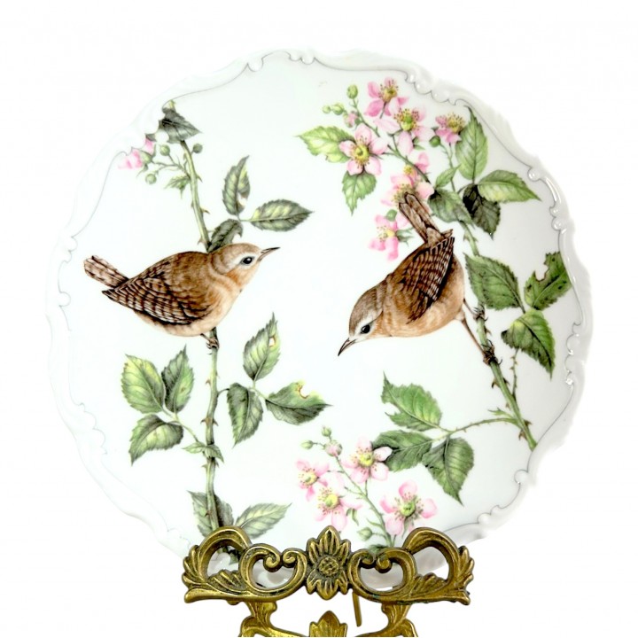  Декоративная тарелка Птицы, Летнее пение, Royal Albert. Англия