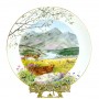 Декоративная тарелка Сентябрь, Royal Worcester. Англия