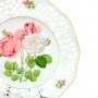  Декоративная тарелка №2 Rosa Damascena Celsiana, прорезной фарфор. Германия