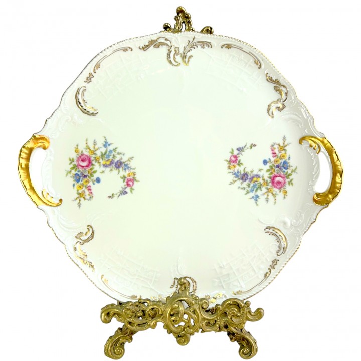 Блюдо с ручками фарфор, Rosenthal, Sanssouci. Германия