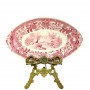 Блюдо овальной формы, с ручками Villeroy Boch, Burgenland, красный. Германия
