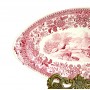 Блюдо овальной формы, с ручками Villeroy Boch, Burgenland, красный. Германия