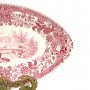 Блюдо овальной формы, с ручками Villeroy Boch, Burgenland, красный. Германия