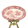 Блюдо овальной формы Villeroy Boch, Burgenland, красный. Германия