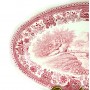 Блюдо овальной формы Villeroy Boch, Burgenland, красный. Германия