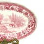 Блюдо овальной формы Villeroy Boch, Burgenland, красный. Германия