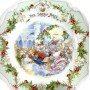 Декоративная тарелка The Snow Ball, Снежки, Royal Doulton. Англия
