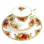 Чайное трио Old Country Roses, Royal Albert. Англия