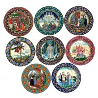 Декоративные тарелки Русские сказки The snow maiden, Снегурочка, Villeroy&Boch, Heinrich. Германия