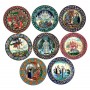 Декоративные тарелки Русские сказки The snow maiden, Снегурочка, Villeroy&Boch, Heinrich. Германия