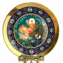 Декоративная тарелка Русские сказки Vasilisa the fair, Василиса Прекрасная и красный рыцарь, Johann Seltmann. Германия
