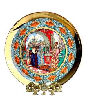 Декоративная тарелка Русские сказки Vasilisa the fair, Василиса Прекрасная Johann Seltmann. Германия
