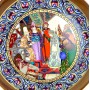 Декоративная тарелка Русские сказки Царь Берендей, Johann Seltmann. Германия