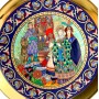 Декоративная тарелка Русские сказки Царь Берендей, Johann Seltmann. Германия