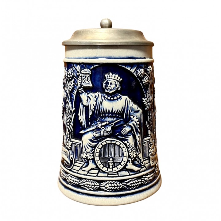 Пивная кружка с крышкой Пивоварня, Gerz. Германия