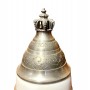 Пивная кружка с крышкой Герб, Литофания. Германия