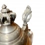 Пивная кружка с крышкой Герб, Литофания. Германия